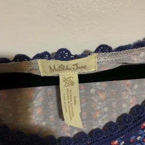 Matilda Jane Tops - Matilda Jane XXL sleeveless shirt Matilda Jane Tops - Matilda Jane XXL sleeveless shirt